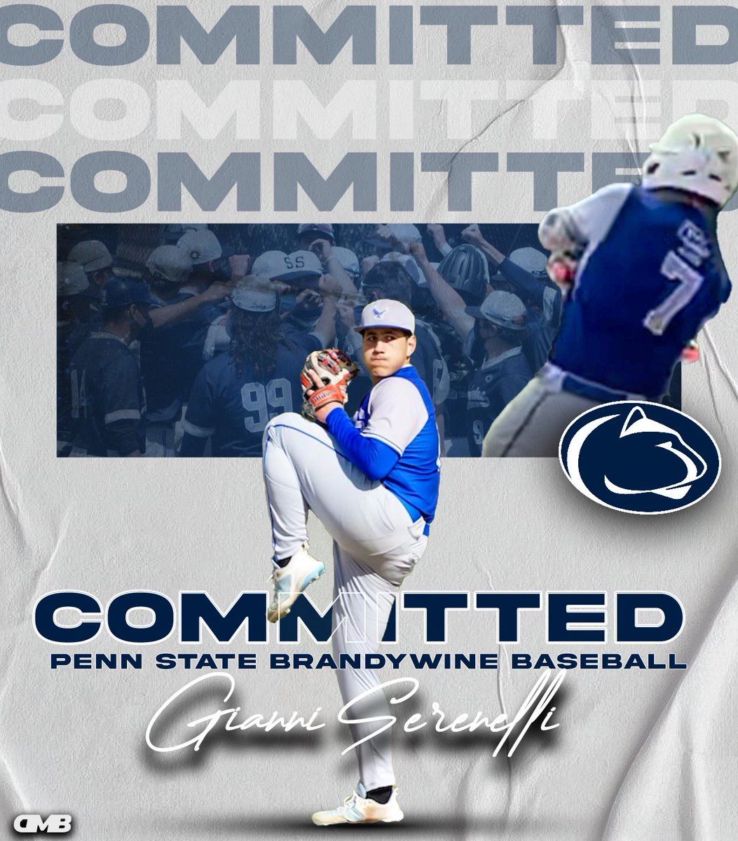 Next up joining the 2024 Recruiting Class we have Gianni Serenelli.
Gianni is a big RHP that will be joining us from Conwell Egan Catholic High School in Fairless Hill, PA.
#BWINE2024
<a href="/Coach_Vin/">Vinny Gallo</a> <a href="/CoachNearey/">Dan Nearey</a>
