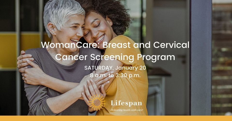 One of the best ways to stay healthy is to have preventive screenings for breast cancer and cervical cancer. On Saturday, 1/20 @LifespanHlthSys is hosting a special breast and cervical cancer screening program. Visit lifespan.org/events/january… to learn more.