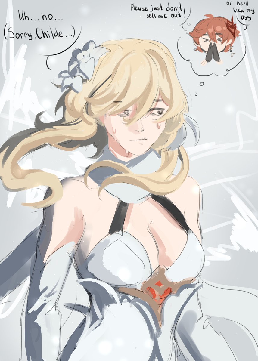 badabudai's tweet image. i think shes a liar
#Aether #lumine