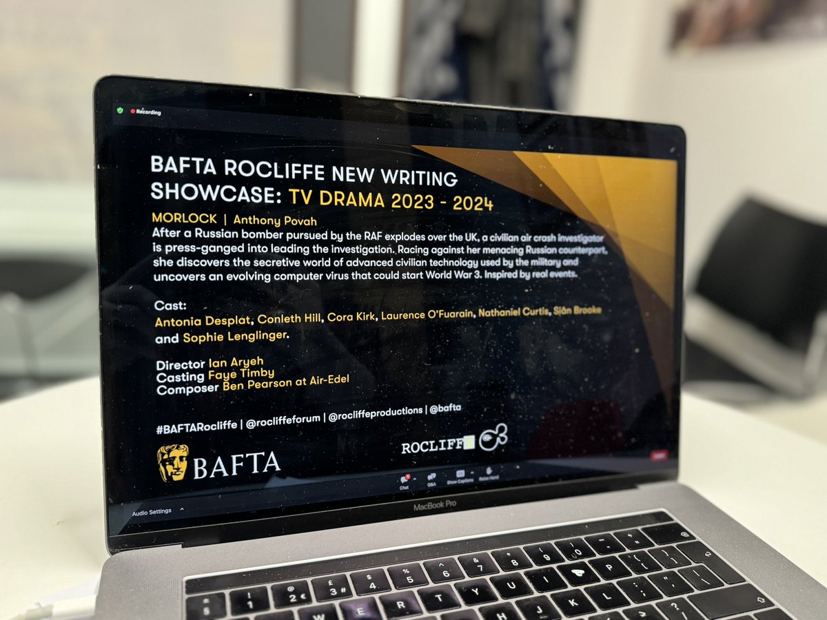 Loving seeing #Morlock by wonderful <a href="/tonypovah/">Anthony Povah</a> being showcased at BAFTA #BAFTARocliffe
