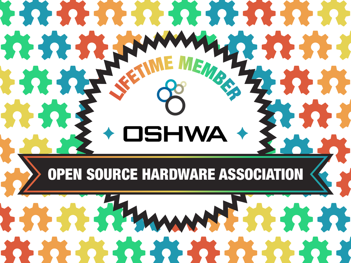 Are you looking for ways to support open source in 2024? Consider getting a membership with OSHWA! We have options for individual and corporate memberships from 25$+ and all our memberships help us continue to fight for open source hardware.