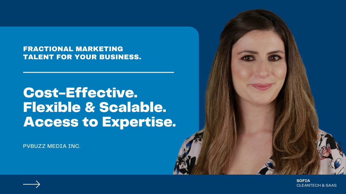 pvbuzzdotcom's tweet photo. Announcing the launch of our Fractional Marketing Services!

💥

Launch Offer:
10% discount &amp; Free Website for early adopters!

Schedule discovery call: https://t.co/4xizYnBbZk

👉 Don't miss out!
...
#FractionalExecutive #digitalmarketingservices #marketingstrategy https://t.co/0wHdThEVeM