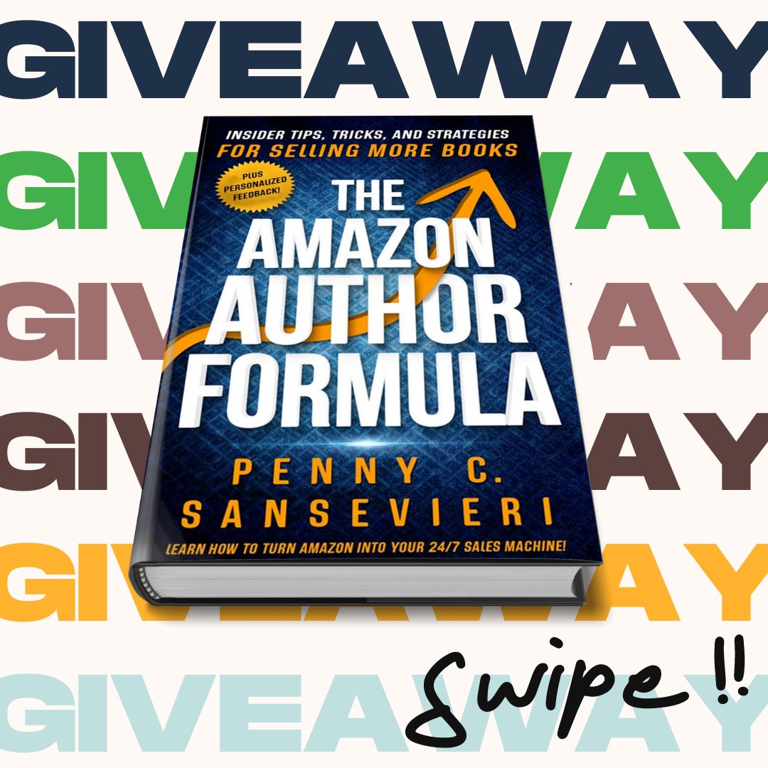 Bookgal's tweet image. NEW #giveaway and #freeswag! Forward your Amazon pre-order confirmation to info@amarketingexpert.com and win 1 of 5 prize packs that include a door hanger and decal!
You can find the book here: a.co/d/b3kh04f
#bookmarketing #authorsuccess #selfpublishing #bookrelease