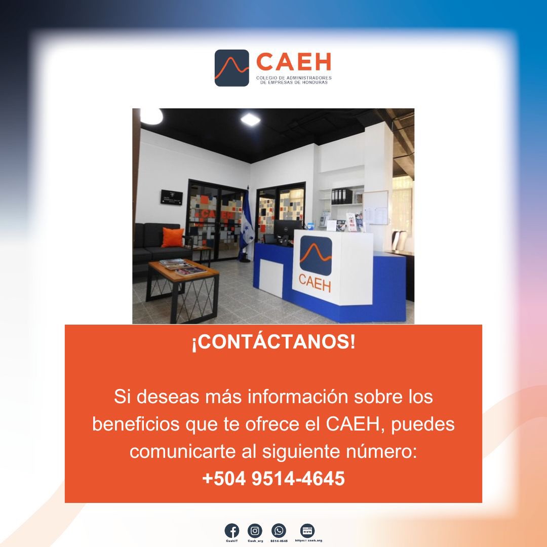 caeh_org's tweet photo. ¡En CAEH nos apasiona asegurar la felicidad de nuestros afiliados con nuestros beneficios! Contáctanos ahora al +504 9514 4645 para descubrir más. ¡Estamos aquí para ayudarte! 🌟 #CAEH #Administradores #BeneficiosCAEH #SiempreAtentos https://t.co/AUng9L4OLp