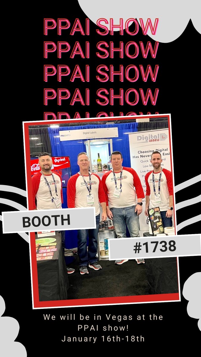 Digitallabelsca's tweet image. See us in Vegas! #PPAI2024