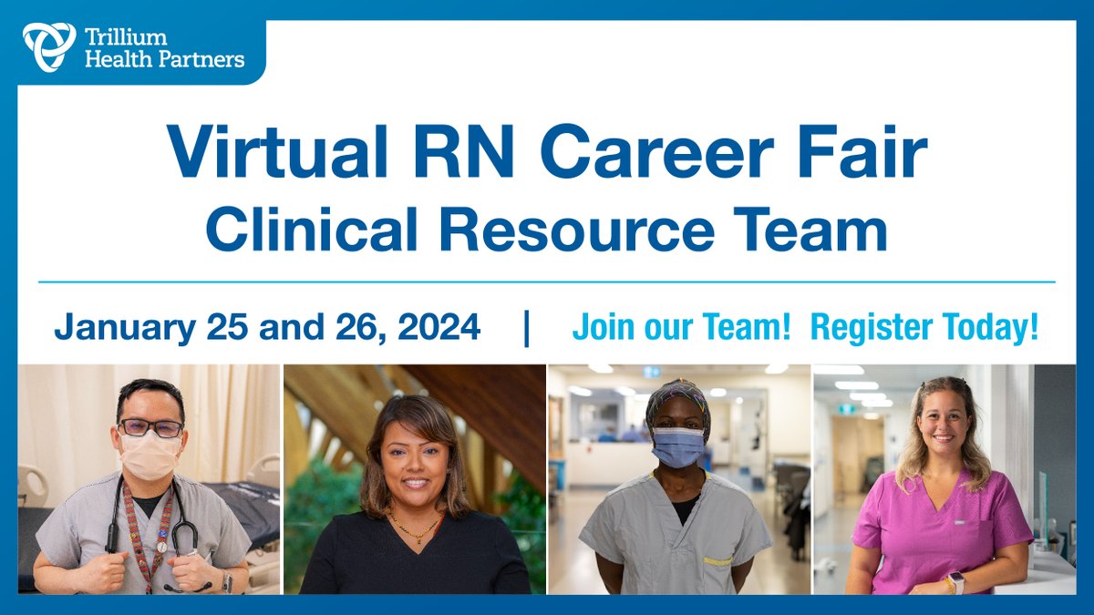 Elevate your career in healthcare! 📈

Join us for our Clinical Resource Team Virtual RN Career Fair and discover a world of possibilities. If you’re looking to provide support across various clinical areas within a hospital, this is the opportunity for you.

🗓️Jan. 25 &amp; 26