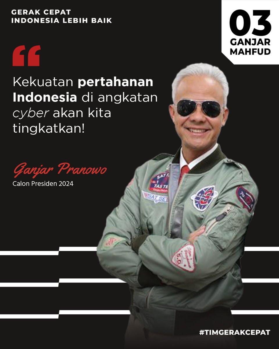 RoniPutera's tweet photo. Ganjar Pranowo yakin bahwa dengan pertahanan yang kuat, Indonesia dapat lebih efektif dalam diplomasi regional dan internasional.

#GanjarMahfudM3nang 
#GanjarM3nangkanDebat 
#GanjarMahfud2024 
#GPMMD3 https://t.co/FKjnwXQLQZ