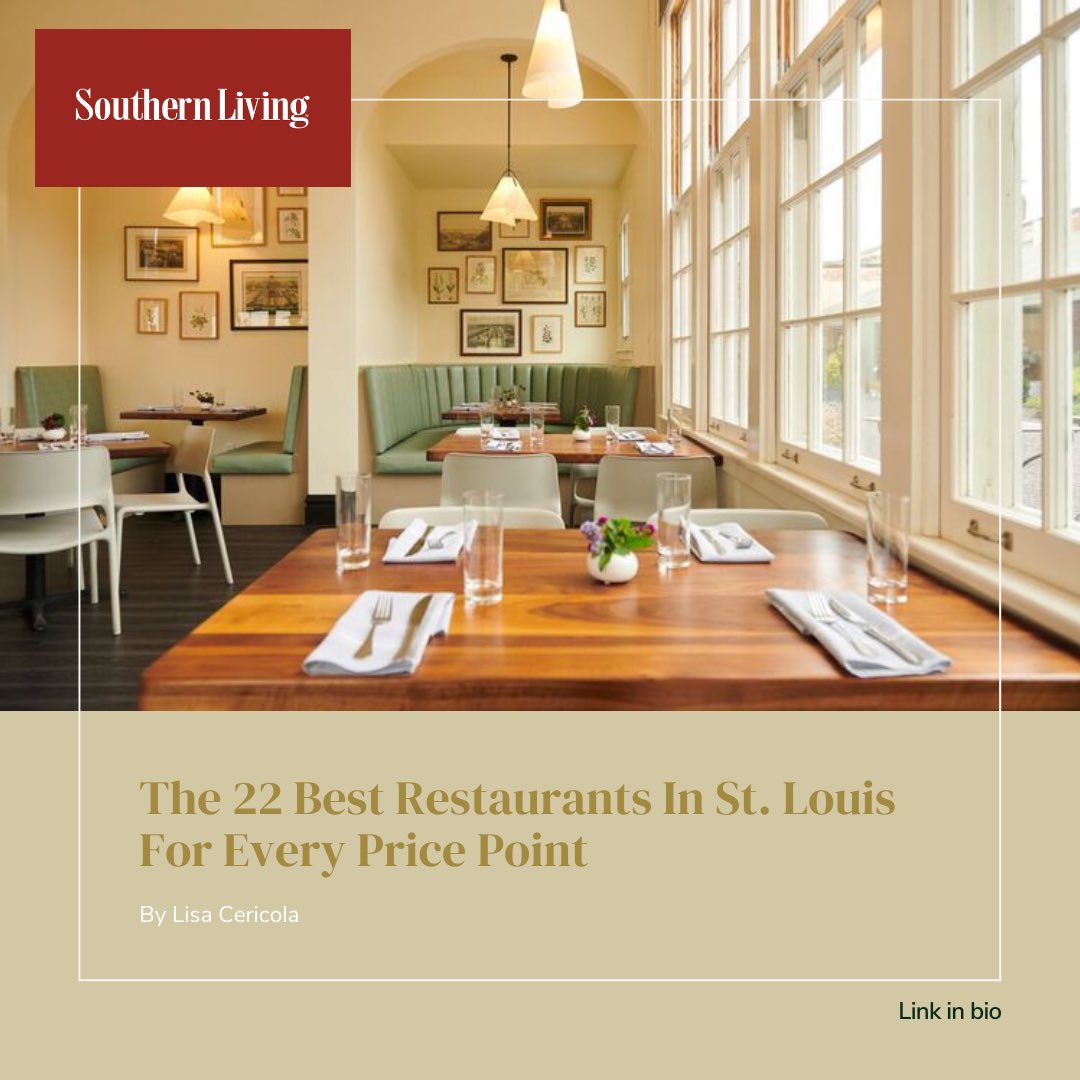 via Southern Living The 22 Best Restaurants In St. Louis For Every Price Point

Bowood By Niche: "…Bowood by Niche, a bright and airy spot for breakfast and lunch. Start your day with the Vermont Cheddar Waffles or Cacio e Pepe Eggs..."

More at the link! linktr.ee/nichefoodgroup