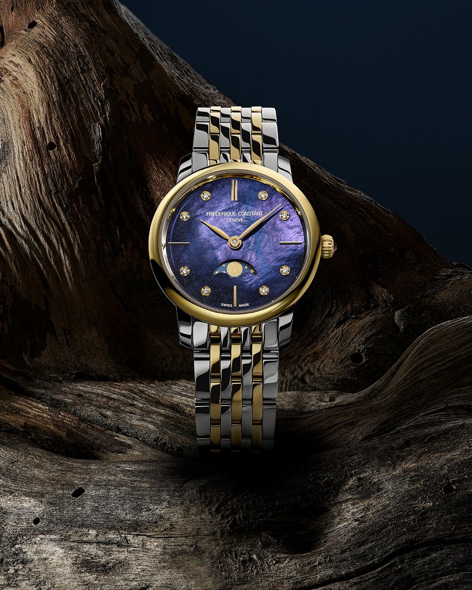 A touch of swiss luxury, always within reach. 

Learn more: bit.ly/3S8UiNs

#ClassicsCollection #Moonphase #LadiesWatch #SwissMade