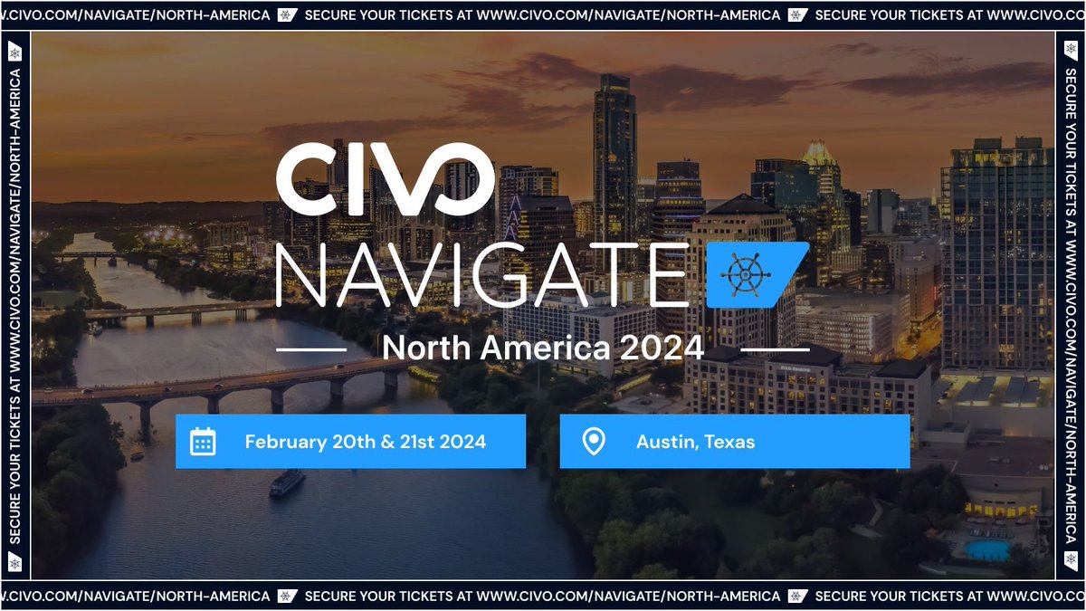 🚨 Sponsor opportunities closing soon for Navigate North America 2024 Only a few spots remain to sponsor our upcoming event on Feb 20th & 21st, 2024. Don't miss the chance to gain exposure and connect with leading companies in the cloud native industry: civo.io/3TZ0vge