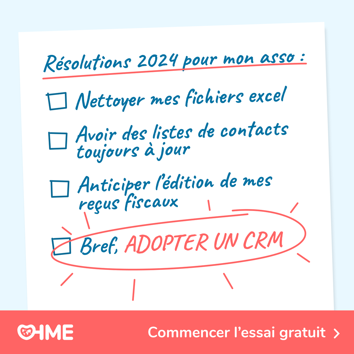 Les débuts d'année riment en général avec galettes des rois et bonnes résolutions.  
Voici quelques idées pour votre #association qui sont toujours d'actualité ! welcome-ohme.fr/nos-idees-de-b…

#CRM #résolutions2024