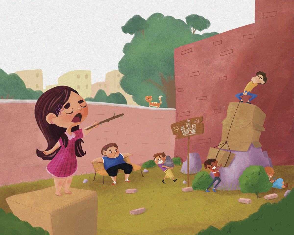 Here’s to a new beginning #2024 #childrensbook #kidlitart #picturebook