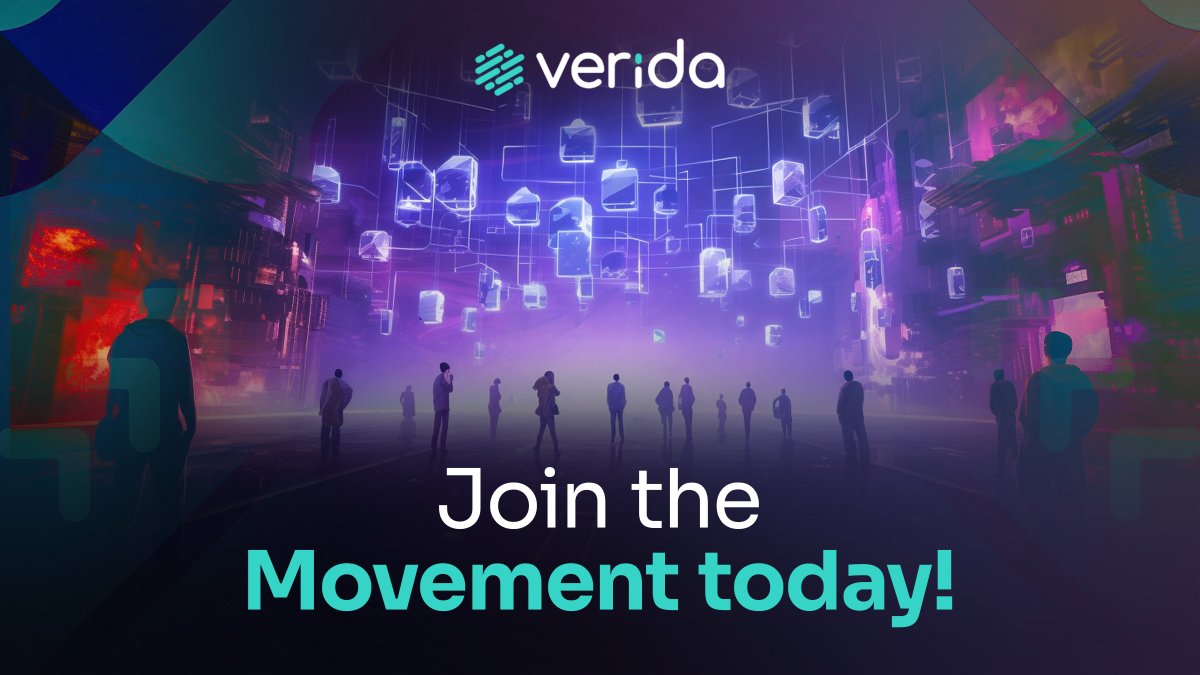 Verida_io's tweet photo. 🚀 Web3 and #selfsovereign identity is about more than just technology – it's a movement to restore control over personal data.
#VeridaNetwork is designed to give the power back to users.
🌐 Join the movement with Verida Missions: https://t.co/3HPynHjWQi https://t.co/iVDM2fEUbf