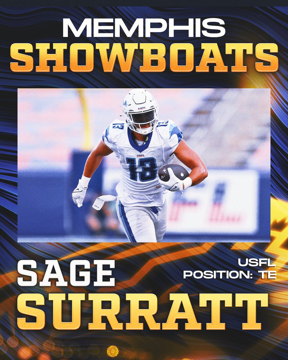 BIG TIME‼️🤩

<a href="/SageSurratt_14/">Sage Surratt</a> is officially ours 👏 #UFLDraft