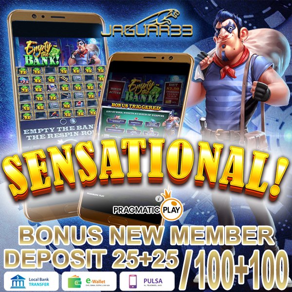 jaguar33maxwin's tweet photo. JAGUAR33 : Bonus new member 100% slot all provider.
Bank = Deposit 100K free 100K (maksimal 300K)
E-wallet = Deposit 25K free 25K
Link : https://t.co/GBzXM1POjR
#jaguar33 #pragmaticplay #pgsoft #habanerosheer #hacksaw #nolimitcity #playstar #toptrendgaming #spadegaming https://t.co/PbXEq4csIK