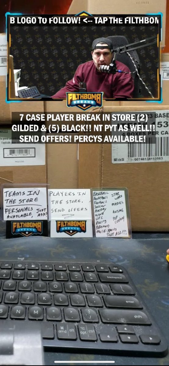 filthbombbreaks's tweet image. 🧢Filthbomb Frankie has all of your baseball needs. Your PC is missing something and Frankie is here to help!

⚾️Gilded &amp;amp; Chrome Black &amp;amp; More!

👇🏼Watch Here👇🏼
get.fanatics.live/X8WW/t0zng7xg

#baseballcards #topps #toppsbaseball