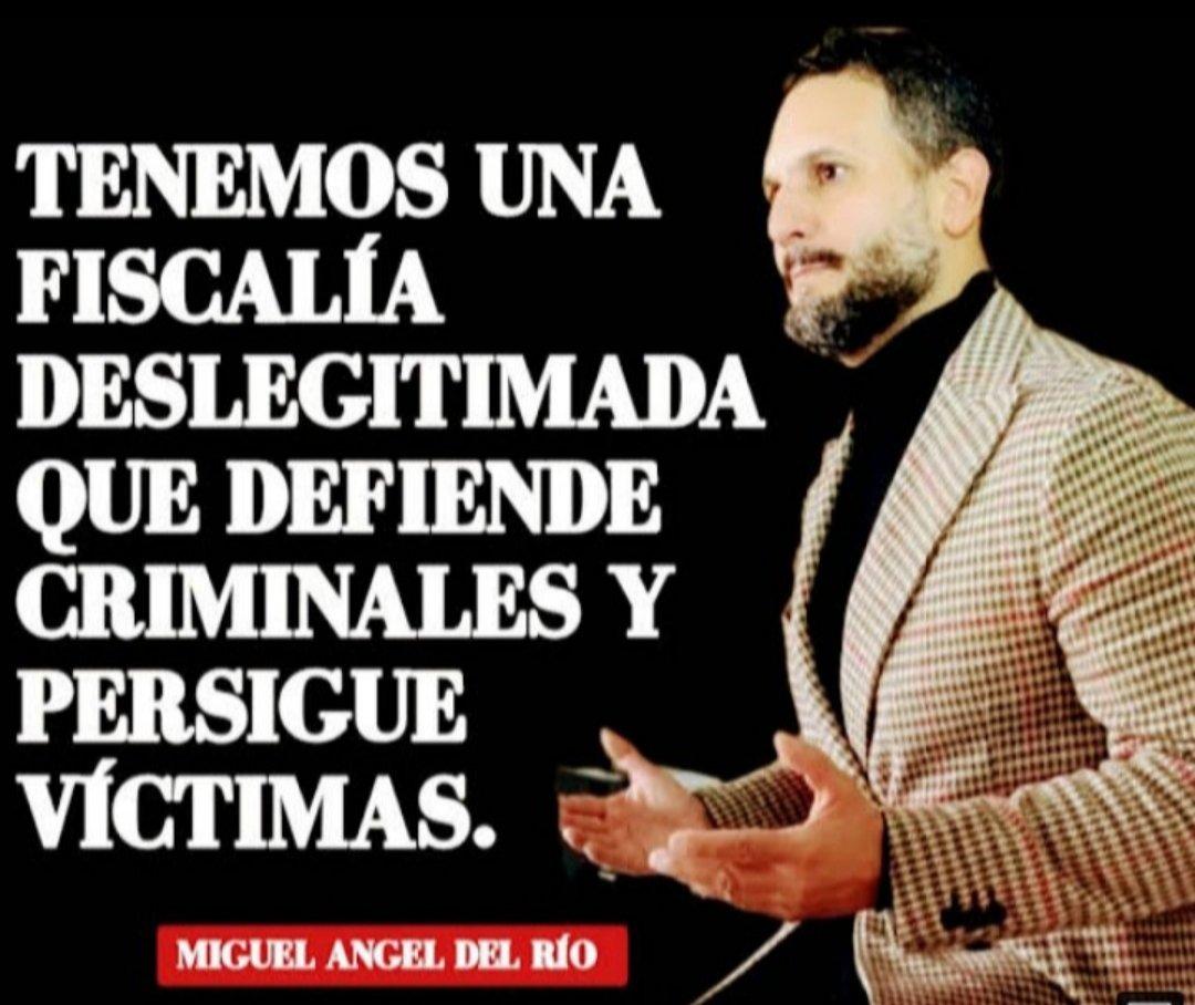 El doctor Miguel Ángel del Río con la boca llena de razón.