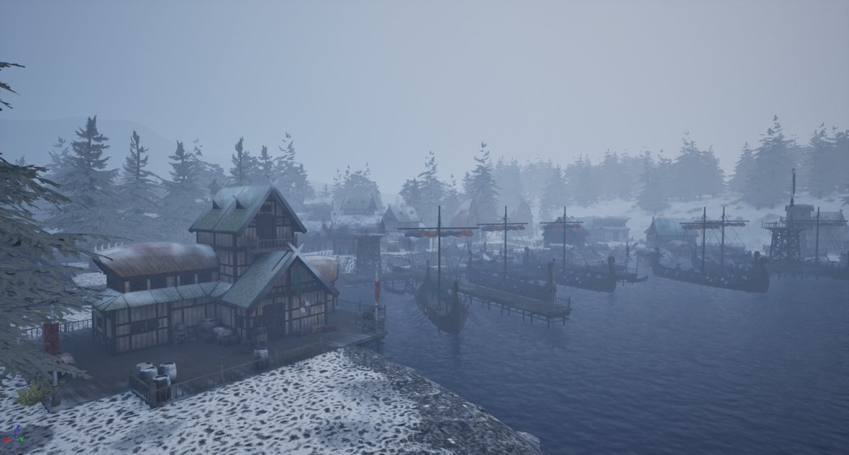 winterborn49779's tweet photo. A few screenshots from the ongoing world build of #Winterborn to share. This is a village by "The Mines Of Suldhal" in the frost elves part of the world.
#MMORPG #MMOBIG #Raptoreum @raptoreum #NFT #BlockchainGaming https://t.co/zI6L3PISPE