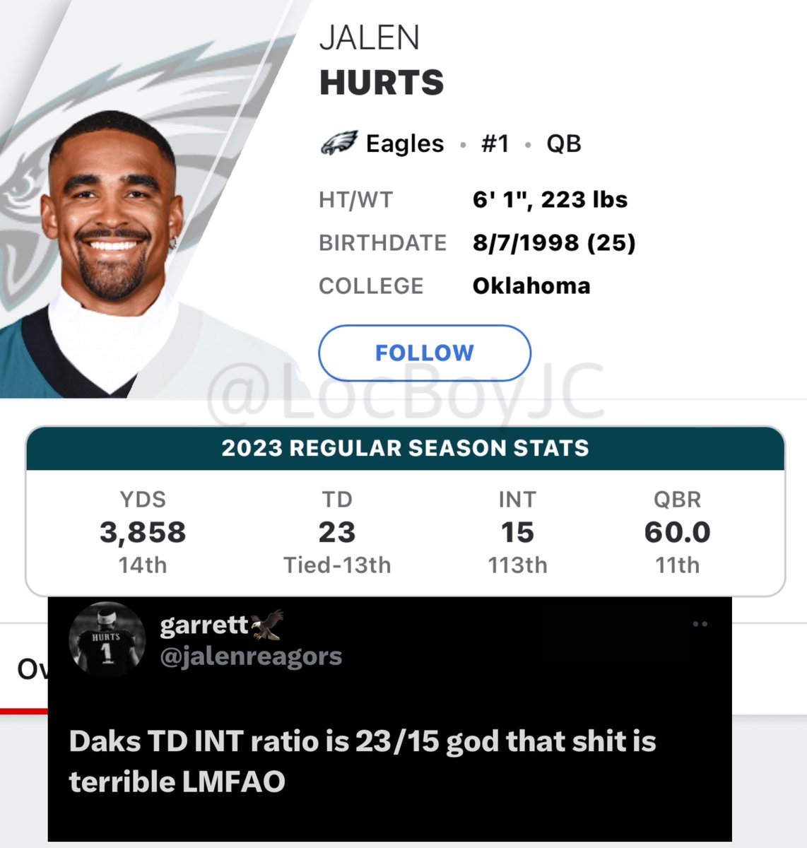 The jokes just write themselves sometimes