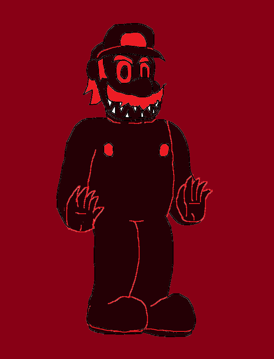 SMRO131's tweet photo. REDSHADOW(Anti-REDMARIO) #mario #marioexe #marioexeoc #horrorbrew #REDMARIO https://t.co/LXHpLHB7xq
