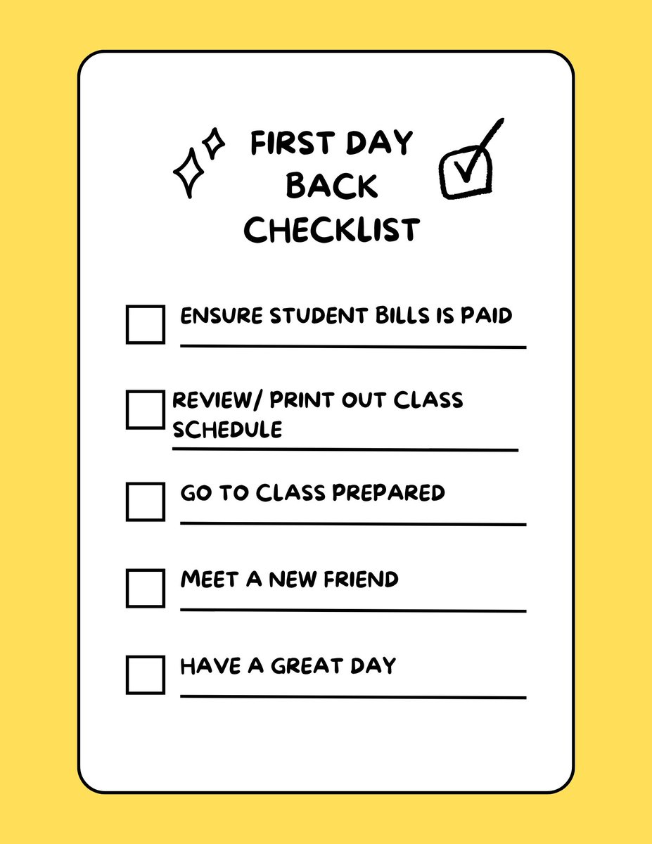 DCCC_ADMISSIONS's tweet photo. Are you ready? Classes start on January 18th, 2024, and we want everyone to be prepared and ready. If you have questions, contact our Admission Office. https://t.co/YBLtOkuKfI