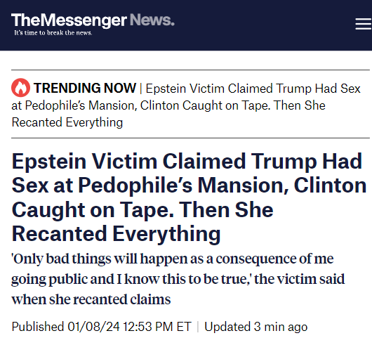 Will shocking revelations about Trump and Epstein finally sink his political ship? I predict it will not. Trump himself said he could stand in the middle of Fifth Avenue and shoot someone, and he wouldn't lose any voters.