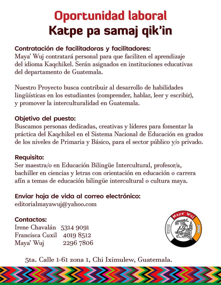 Maya' Wuj tweet media