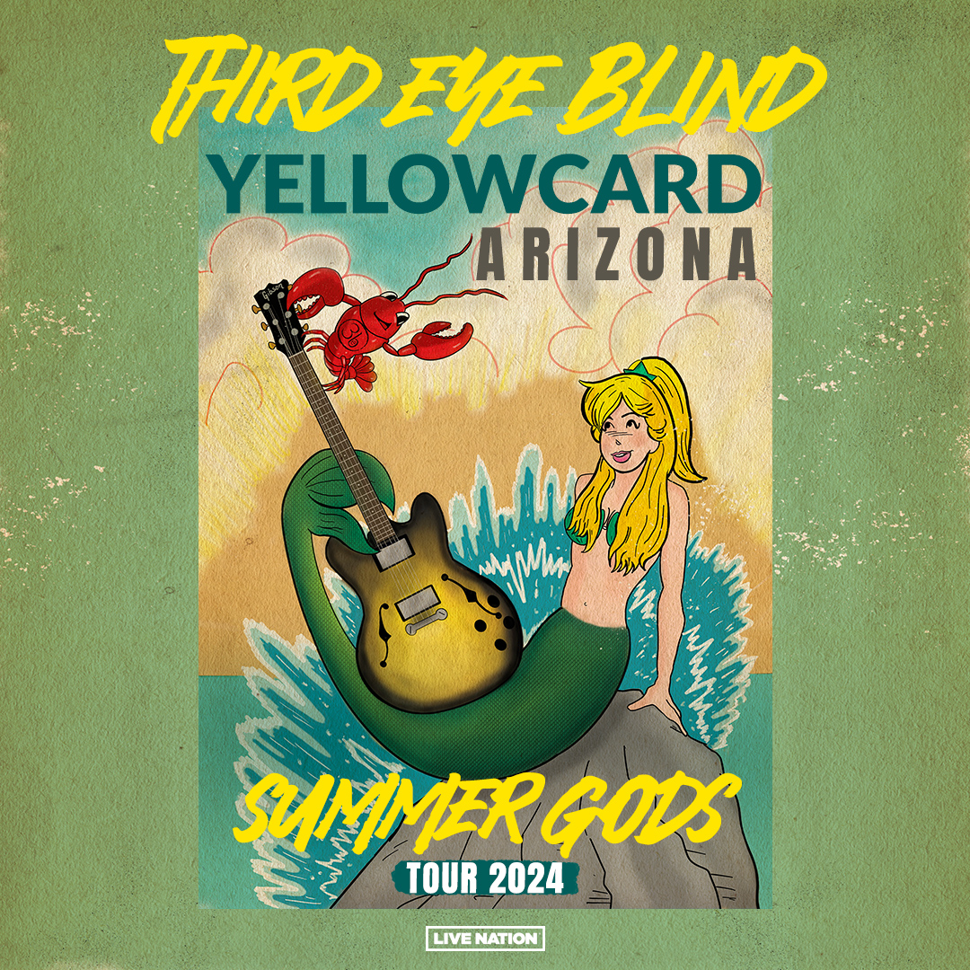 WEHMRADIO's tweet photo. Announcing @thirdeyeblind “Summer Gods” Tour 2024! Tickets go on-sale this Friday, January 12th. 📻
#wehm #wehmradio #thirdeyeblind #summergodstour2024 #tourannouncement https://t.co/mY8m0ev6VL