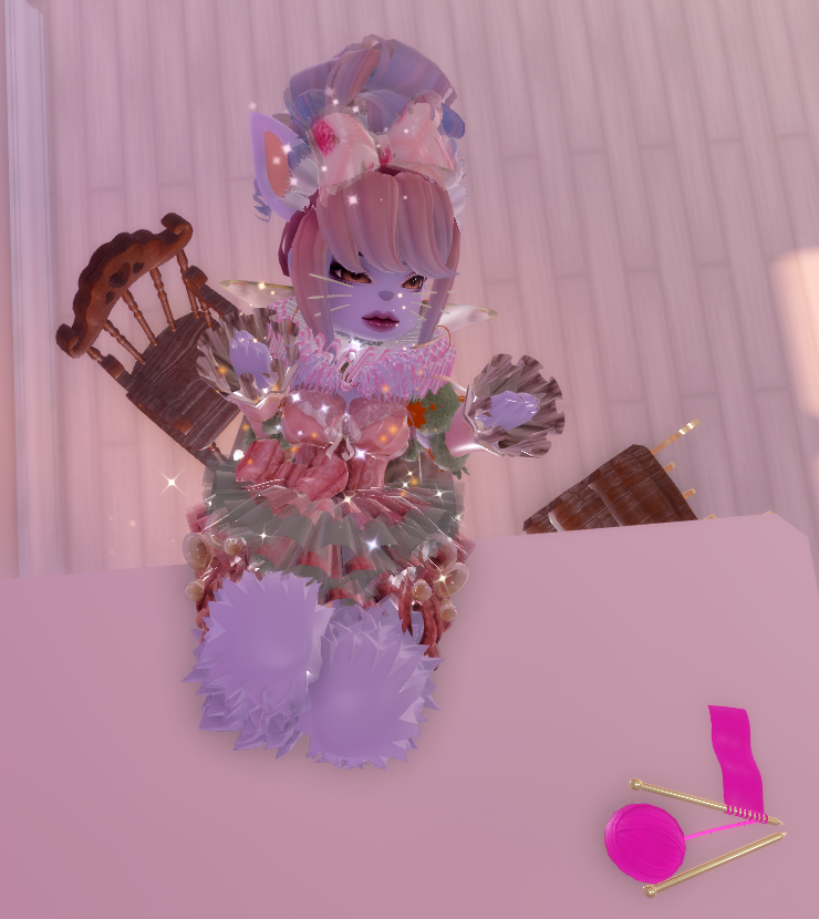 luvleyalison's tweet photo. My Everfriend outfit! 💖
I think it's a cat? 😼
#royalehigh #royalehigheverfriend #royalehighoutfits https://t.co/vc1RJqC7xr