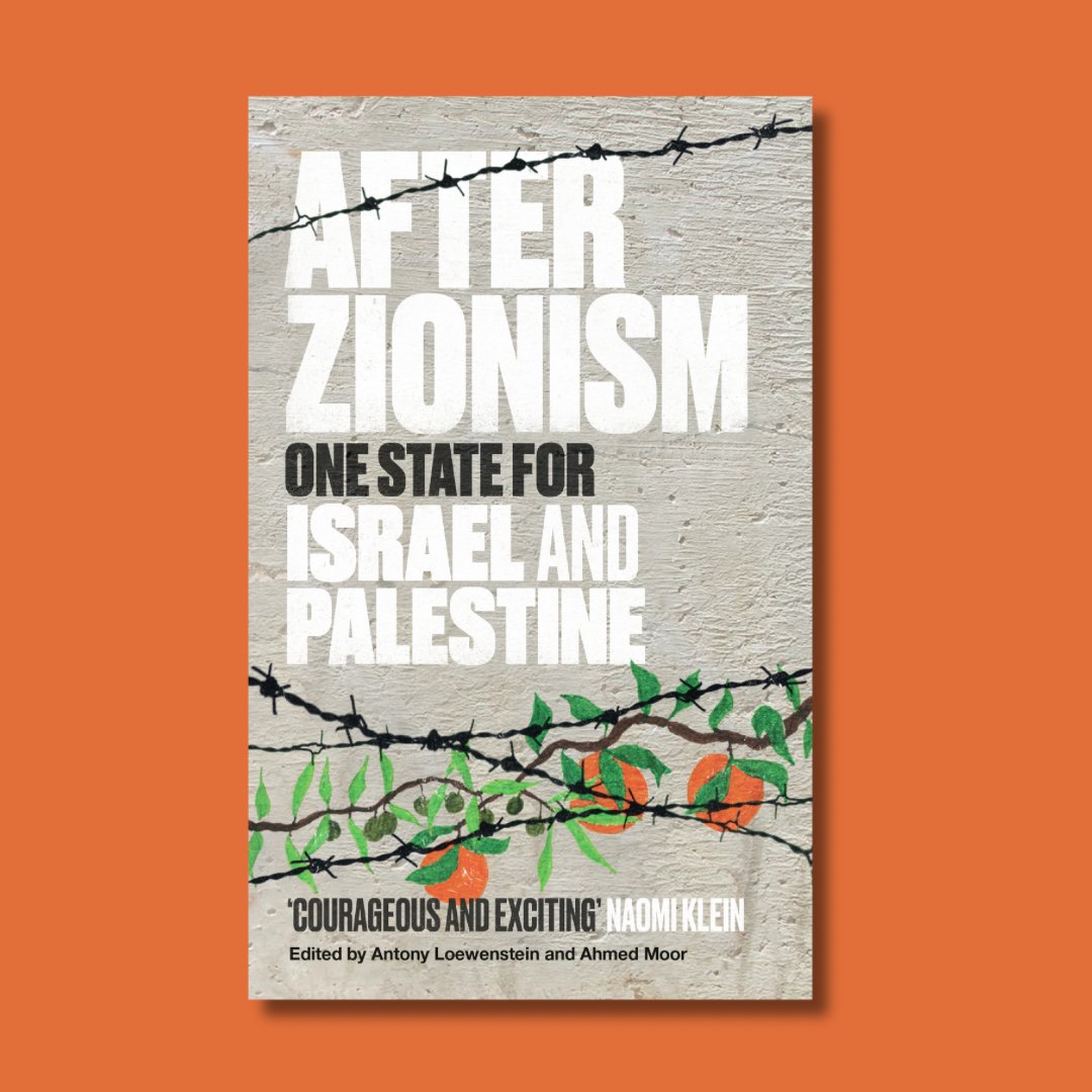 Saqi Books (@saqibooks) on Twitter photo Our first book of 2024 is here:
After Zionism: One State for Israel and Palestine, edited by <a href="/antloewenstein/">Antony Loewenstein</a> and <a href="/AhmedMoor/">Ahmed Moor</a> .
Available January 30 2024. Our first book of 2024 is here:
After Zionism: One State for Israel and Palestine, edited by <a href="/antloewenstein/">Antony Loewenstein</a> and <a href="/AhmedMoor/">Ahmed Moor</a> .
Available January 30 2024.