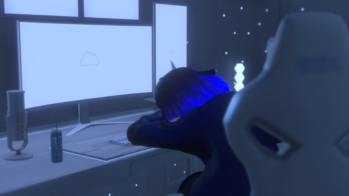 Ghostsaysstuff1's tweet photo. Now that its the new year i can show off my new avatar! i love her💙 https://t.co/jubEw9qAbj