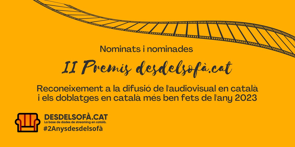 Desdelsofa_cat's tweet image. Voleu saber la llista de doblatges, subtítols, plataformes, creadors de contingut, iniciatives nominades als II Premis desdelsofa.cat?

No us perdeu el fil!👇😉