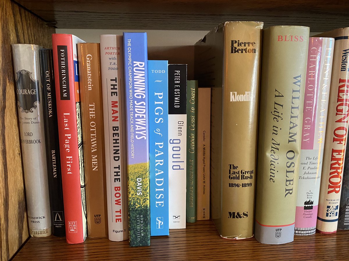 Jeff Todd (@bytrtodd) on Twitter photo A New Year, and a few new additions to the <a href="/rideauclub/">Rideau Club</a> library!
I have heard it said — in our digital dominated age — that it is a small miracle when someone discovers your book among a row of tomes. I hope one of these books finds a curious mind sometime in the future. A New Year, and a few new additions to the <a href="/rideauclub/">Rideau Club</a> library!
I have heard it said — in our digital dominated age — that it is a small miracle when someone discovers your book among a row of tomes. I hope one of these books finds a curious mind sometime in the future.