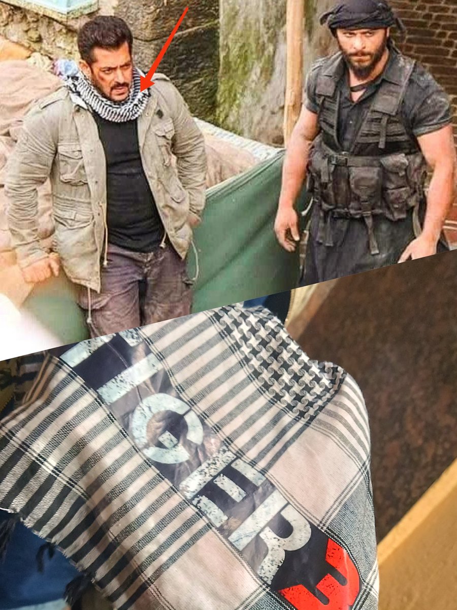 Found #SalmanKhan scarf and re-creation on scarf #lovesalmankhan 
waiting to see you again in 2025 
#Tiger3 #RETWEEET #scroll #viral #TweetToCreate #viral2023