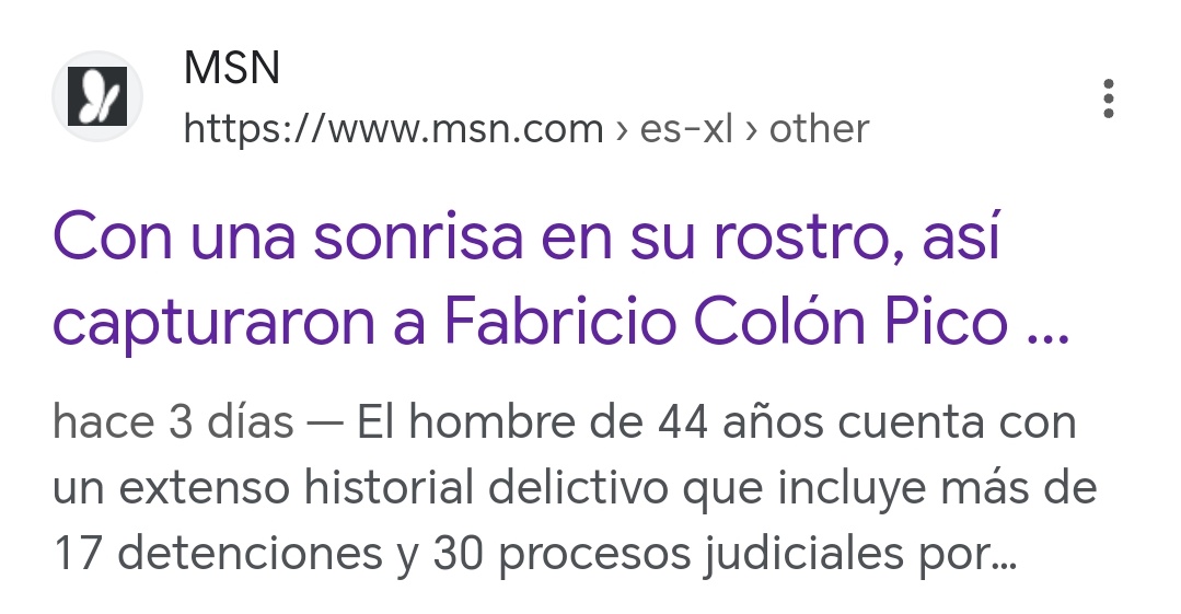EmergenciasEc's tweet photo. Ay pobrecito Fabricio Colon Pico, pide a los ciudadanos qué lo Ayuden, qué es un hombre de bien, que nada ha hecho.
Con 17 detenciones y 30 procesos judiciales.
Qué opinan ustedes? https://t.co/2ito3zp6qw