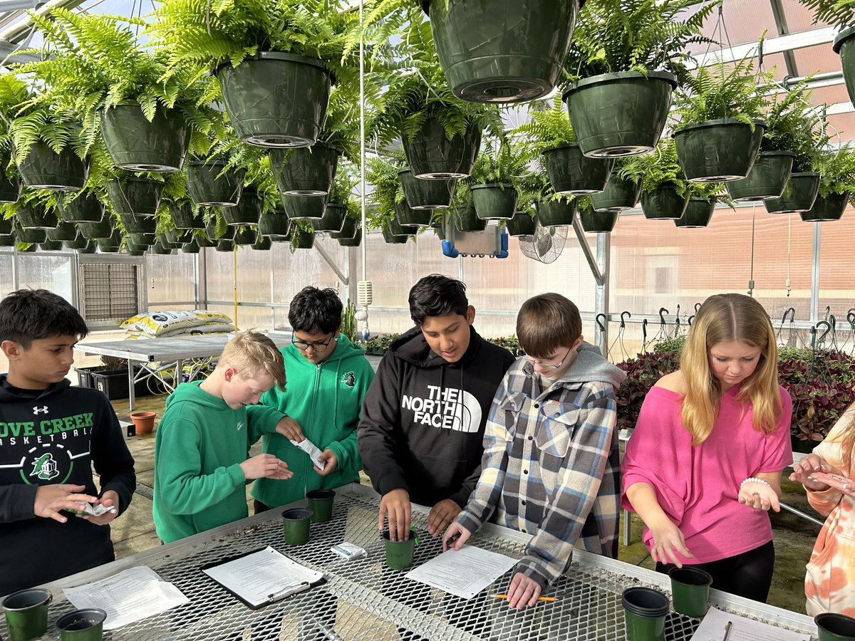 Planting the seeds of education…and spinach.