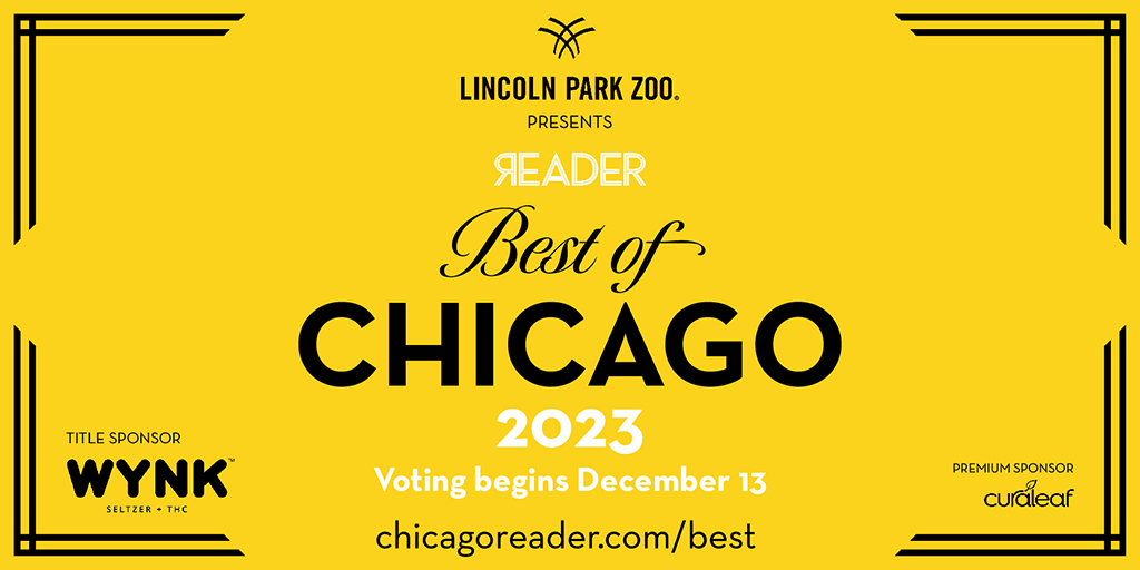 Chicago Latino Film Festival (@chilatinofilm) on Twitter photo Your support in this year's <a href="/Chicago_Reader/">Chicago Reader</a>'s annual Best of Chicago poll would be the best 40th anniversary gift! We are nominated in two categories: Best Film Festival and Best Film Program. Voting ends January 14. So don't delay, cast your vote today: chicagoreader.com/best-of-chicag… Your support in this year's <a href="/Chicago_Reader/">Chicago Reader</a>'s annual Best of Chicago poll would be the best 40th anniversary gift! We are nominated in two categories: Best Film Festival and Best Film Program. Voting ends January 14. So don't delay, cast your vote today: chicagoreader.com/best-of-chicag…