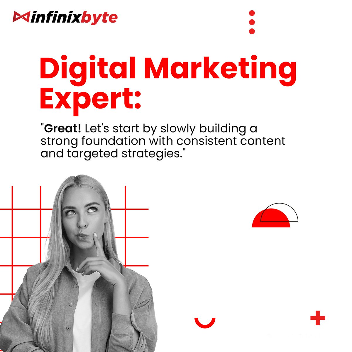 InfinixByte88's tweet photo. Exploring Client-Expert Dynamics in Digital Marketing! Discover how dreams of viral fame and expert strategies blend for sustainable success. Join the journey from viral hopes to impactful realities! #DigitalMarketingJourney #ClientExpertDynamics #MarketingStrategies #ClientGoals https://t.co/Hy51Etv9oK