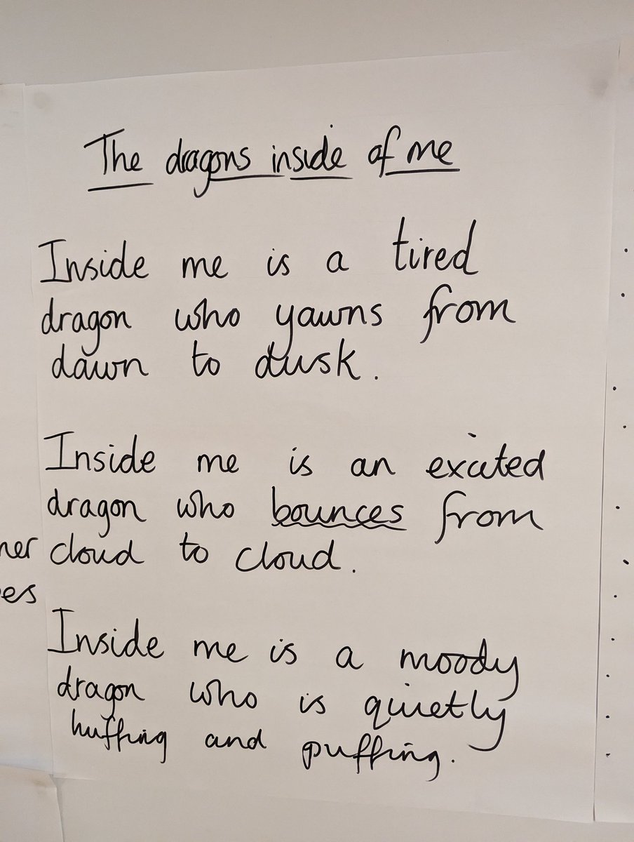 JoPearce's tweet photo. If you teach the popular @Talk4Writing unit about dragons, and don't explore this wonderful book by @JackieMorrisArt, you're missing an opportunity to inspire your class and open up new possibilities. https://t.co/h1VxRMqQvA