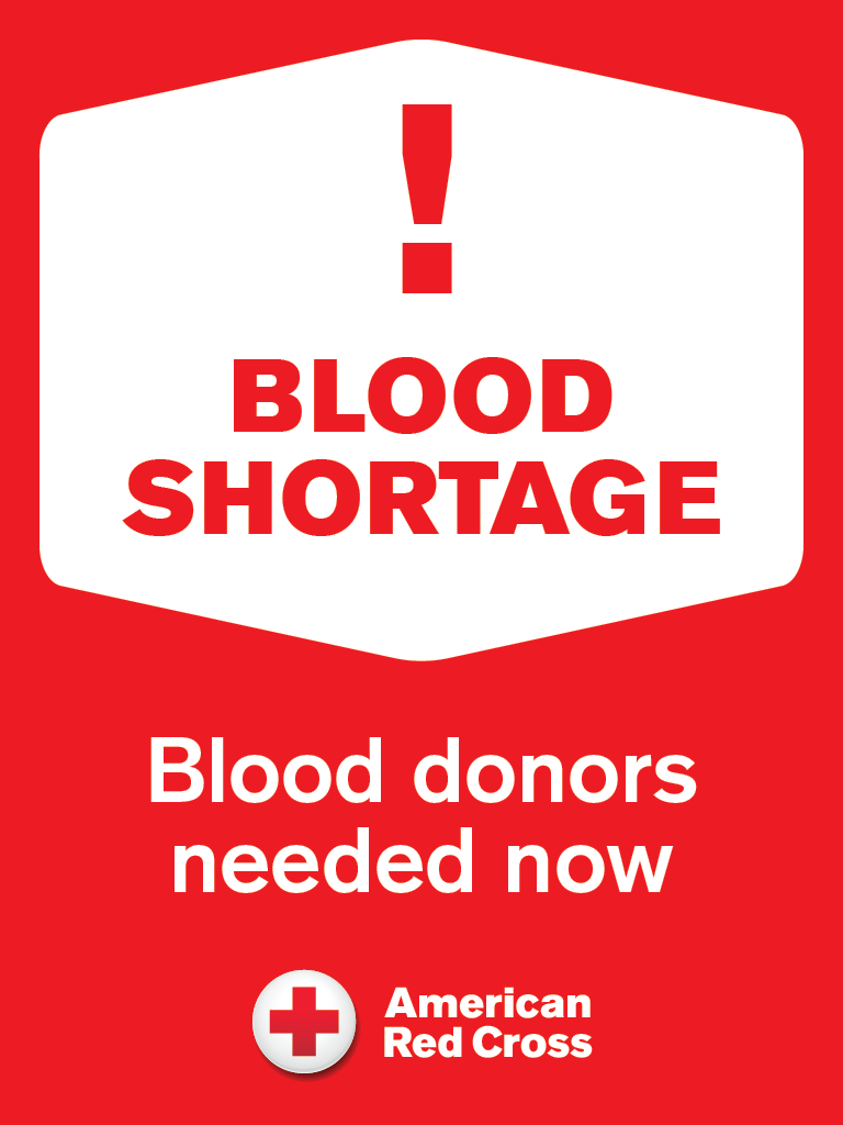 RedCrossNTX's tweet image. 🚨 EMERGENCY BLOOD SHORTAGE 🚨

🩸 Blood and platelet donations are needed now to help alleviate the shortage and ensure lifesaving medical procedures are not delayed for patients. 

Don’t wait. Donate: rcblood.org/donate 

#DonorsNeeded #HelpSaveALife #Platlets #Blood