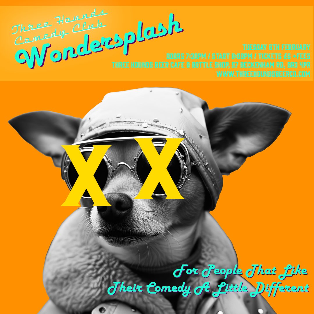 Three Hounds Beer Co (@threehoundsbeer) on Twitter photo Comedy Is Back!
We have two amazing nights lined-up for you with Tarot, Nice To Meet You, kicking off 2024 Comedy Season with <a href="/Wondersplashing/">Wondersplash</a> on the Tuesday after.
Check the bio for tickets! Comedy Is Back!
We have two amazing nights lined-up for you with Tarot, Nice To Meet You, kicking off 2024 Comedy Season with <a href="/Wondersplashing/">Wondersplash</a> on the Tuesday after.
Check the bio for tickets!
