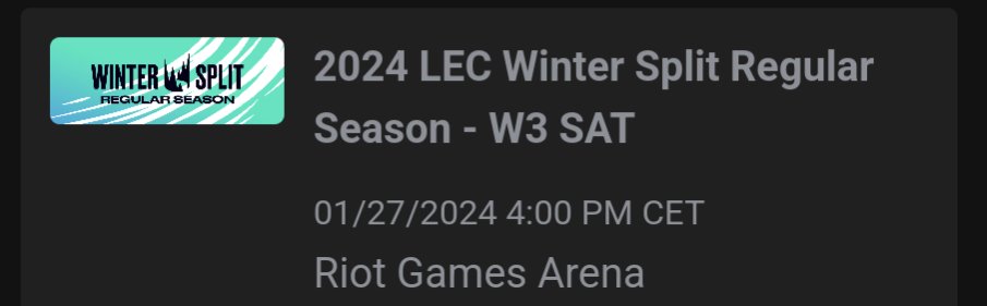 I'm going to watch the LEC!!! So excited to finally see the broadcast in person!! Any mutuals gonna be there to say hi? Will be there on the 27th Jan