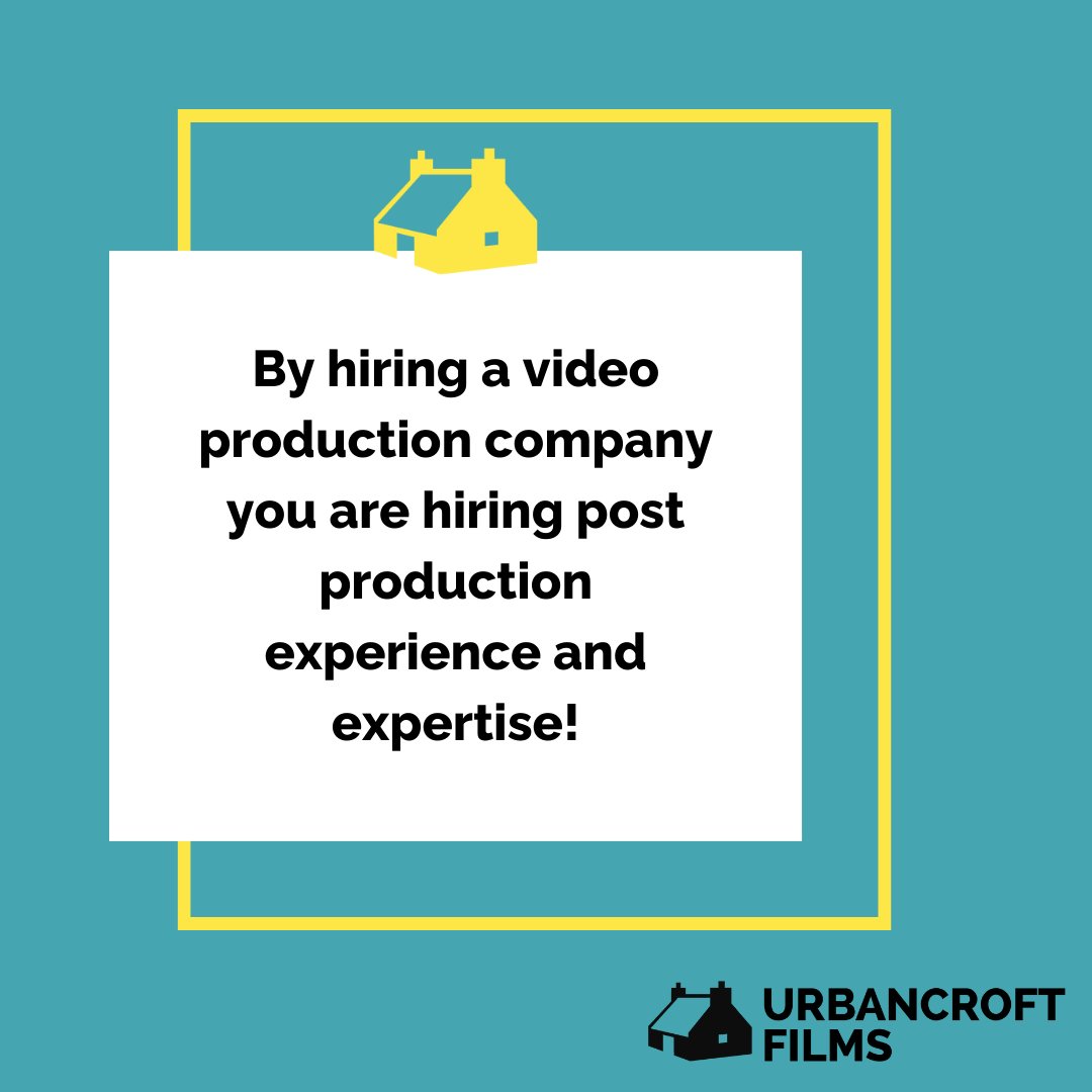 UrbancroftFilms's tweet image. By hiring a video production company you are also hiring post production experience and expertise.  Let Urbancroft Films leave you with a carefully crafted end product 🎥✨ 

#postproduction #videoexperience #videoexperts #videoproductionuk #videoproductioncompanyuk #urbancroft
