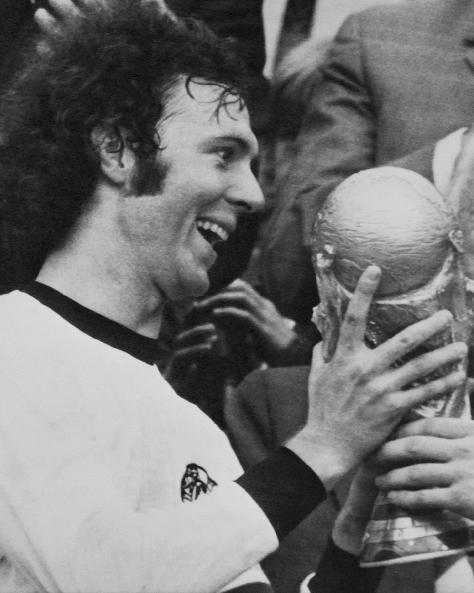 We are deeply saddened by the passing of Franz Beckenbauer, one of football's greatest ever players

A World Cup winner as both player and manager, 'Der Kaiser' was as elegant as he was dominant

He will forever be remembered