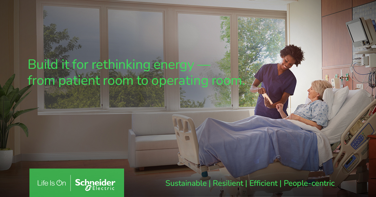 SchneiderUKI's tweet photo. Retrofit your hospital to reduce energy consumption and achieve net-zero operations. Download our e-guide to learn how in three steps. 

Link - https://t.co/qJ2qdwfODi
#LifeIsOn #BuildItForLife #Ecostruxure https://t.co/jtj4irIDJS
