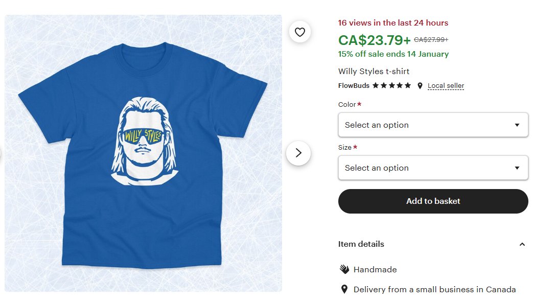 joeyferg's tweet photo. Obviously had to put the Styles shirt on sale until the end of the week to celebrate 8 more years of a Leafs legend 🇸🇪😎

LINK: https://t.co/PGsRER710g https://t.co/dqPvzCEdRG