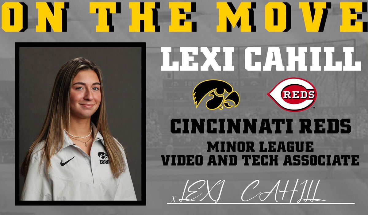 This week, we will be highlighting our managers' professional opportunities for 2024!

First up, Video &amp; Technology manager Lexi Cahill (<a href="/cahillalex06/">Lexi Cahill</a>) will be in Arizona this season as a Minor League Video &amp; Technology Associate with the Cincinnati Reds! Congratulations Lexi!