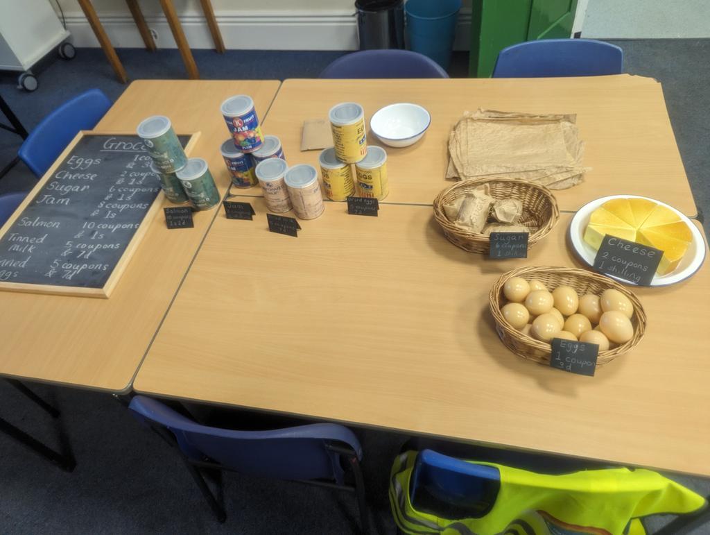 allsaintsfed's tweet photo. We have thoroughly enjoyed working with Emma today to learn about the battle of supply during WWII. #asfhistory https://t.co/lTlc05b3FH