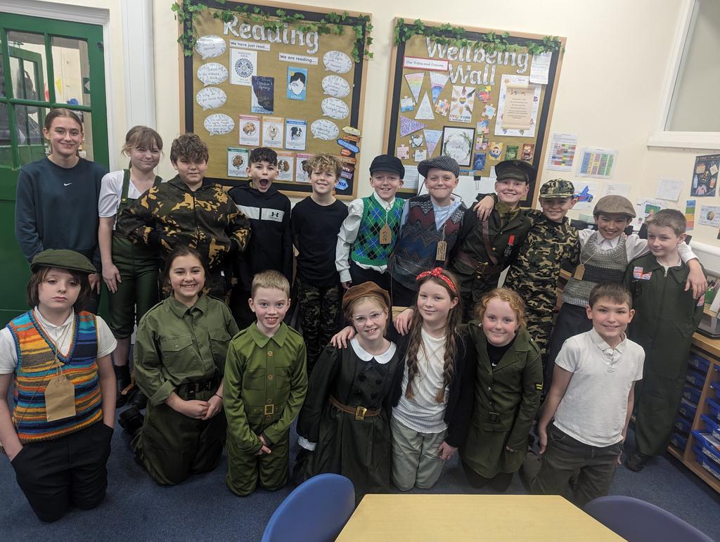 allsaintsfed's tweet photo. We have thoroughly enjoyed working with Emma today to learn about the battle of supply during WWII. #asfhistory https://t.co/lTlc05b3FH