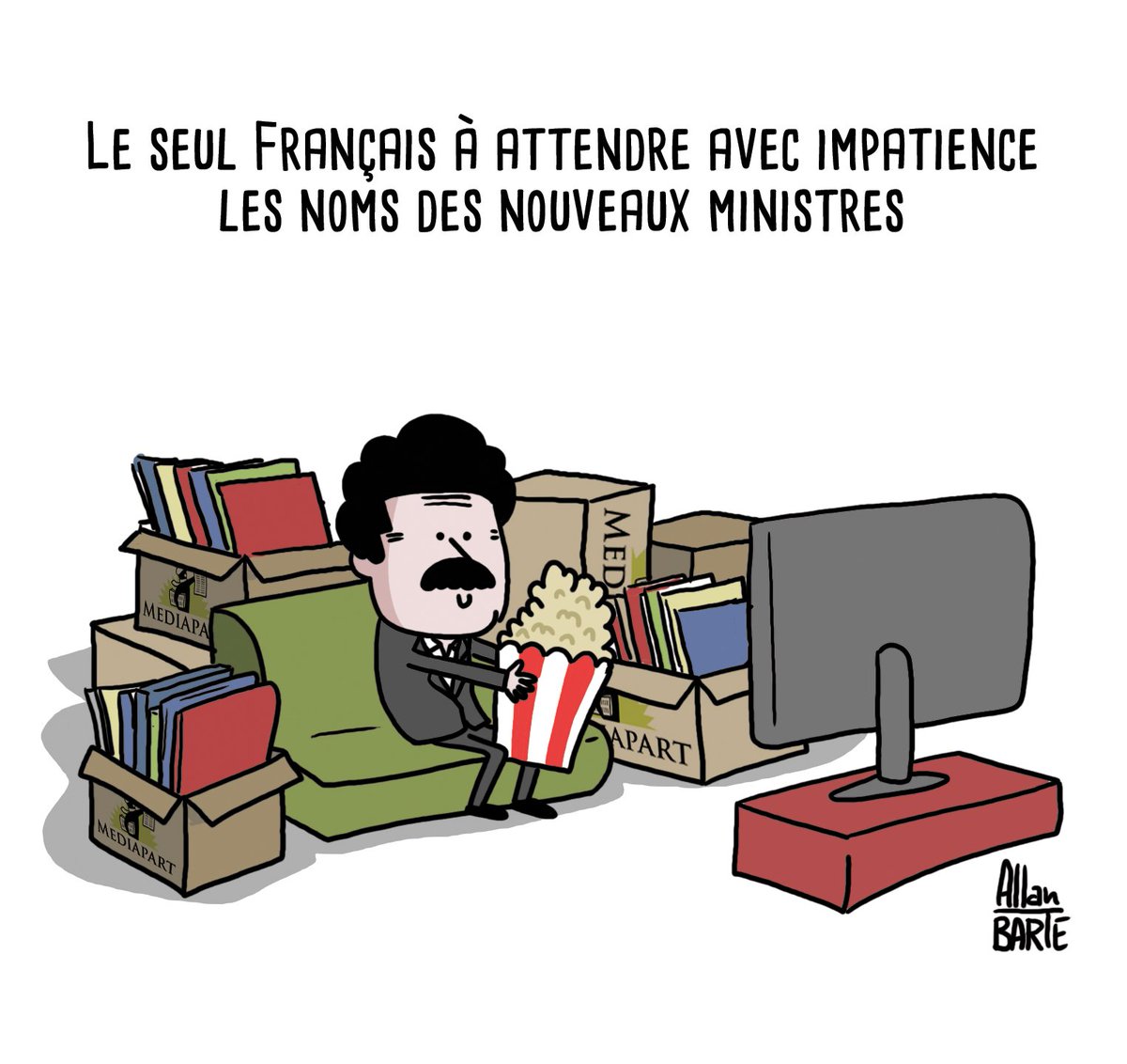 Comme à chaque #remaniement , <a href="/Mediapart/">Mediapart</a> ils doivent être déjà prêt à balancer les gros doss' sur le nouveau gouvernement :